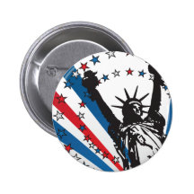 USA-Freiheit Anstecknadel
