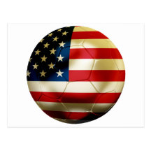USA-Fußball Postkarten