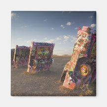 USA, TEXAS, Panhandle-Bereich, Amarillo: Cadillac  Magnete