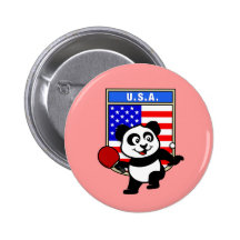 USA-Tischtennis-Panda Button