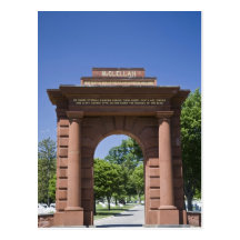 USA, VA, Arlington. McClellan Tor in Arlington Postkarten