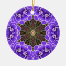 Usambaraveilchen Ornamant Weihnachtsbaum Ornament