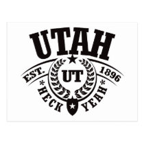 Utah, Mist ja, Est. 1896 postkarten