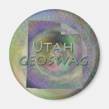 Utah-Staat Geocaching liefert Magneten Geoswag
