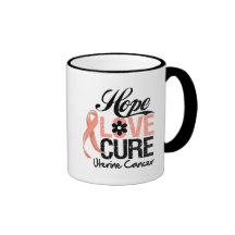 Uterine Krebs-Hoffnungs-Liebe-Heilung Kaffee Tasse
