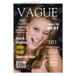 Vage Mode-personalisiertes Titelseite Karten