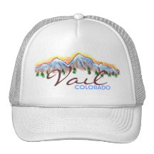 Vail Colorado Gebirgskunsthut Netz Caps