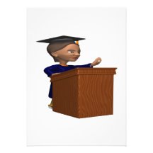 Valedictorian 2 personalisierte ankündigungen