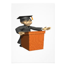 Valedictorian Personalisierte Ankündigung