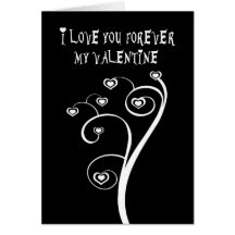 Valentine-Liebe Grußkarten