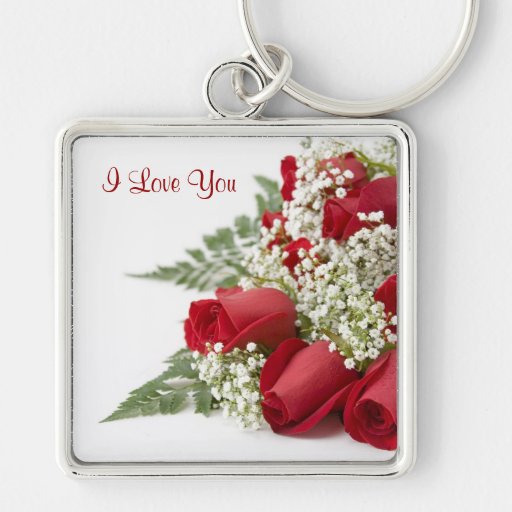 Valentine-Rosen Keychain Schlüsselbänder