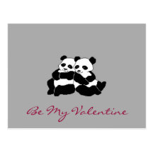 Valentinsgruß-Bär Postkarte