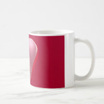 Valentinsgruß-Becher Kaffee Haferl