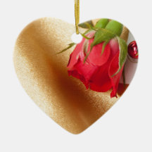 Valentinsgrußherzverzierung Weihnachtsbaum Ornamente