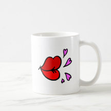 Valentinstag-Kuss Tee Haferl