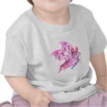 ValxArt, das rosa Schwein mit Babyflasche fliegt T-shirts
