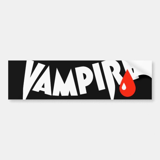 Vampir Auto Sticker