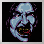 Vampir mit grillz poster