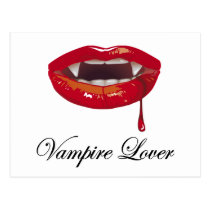 Vampirs-Liebhaber postkarten