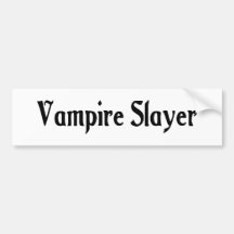 Vampirslayer-Autoaufkleber
