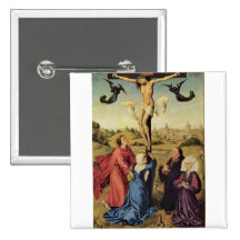 van Der Weyden Jesus auf dem Kreuz Button