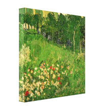 Van Gogh; Daubignys Garten, Le Jardin de Daubigny Leinwanddruck