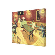 Van Gogh; Nachtcafé im Platz Lamartine, Arles Leinwand Drucke