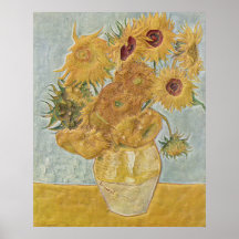 Van Gogh - Sonnenblumen des Vasen-zwölf Plakate