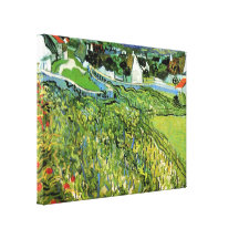 Van Gogh; Weinberge mit Blick auf Auvers Gespannte Galeriedrucke