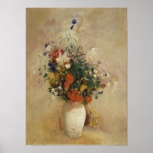 Vase Blumen, Odilon Redon Posterdrucke