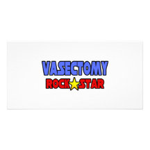 Vasectomy-Rockstar Fotokartenvorlage