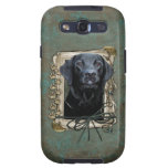 Vatertag - Steintatzen - Labrador - Schwarzes Samsung Galaxy SIII Hüllen