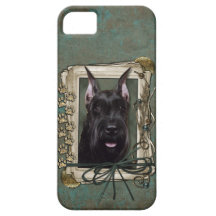 Vatertag - Steintatzen - Schnauzer iPhone 5 Hüllen
