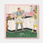 VATI IN SCHÜRZE-RETRO MAGNETEN 1950
