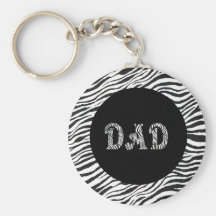 VATI KEYCHAIN - ZEBRA-RAHMEN SCHLÜSSELBÄNDER