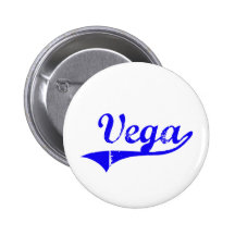 Vega Familienname-Klassiker-Art Buttons
