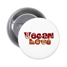 Vegane Liebe Anstecknadel