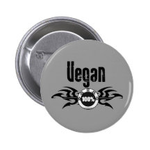 Veganer Grunge Winged Emblem Anstecknadelbuttons