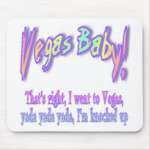 Vegas-Baby Mauspad