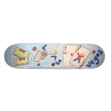 Vegas, by LM Skateboard Deck