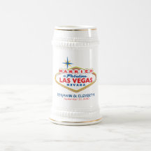 Vegas-Hochzeit in Urlaubsort GedenkStein Kaffeetassen
