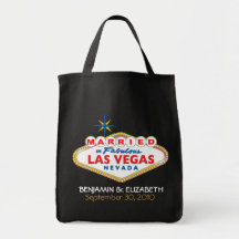 Vegas-Hochzeit in Urlaubsorts-GedenkTasche
