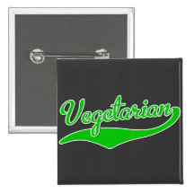 Vegetarier Anstecknadel