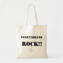 VEGETARIER-FELSEN!! TASCHE