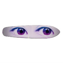Veilchen mustert Skateboard Skateboardbrett