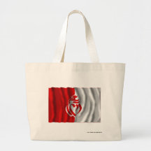 Vendée wellenartig bewegende Flagge Taschen