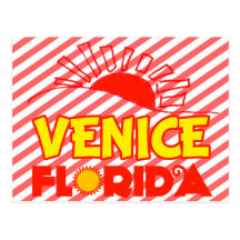 Venedig, Florida Postkarte