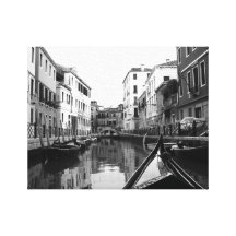 Venedig-Kanäle Leinwand Drucke
