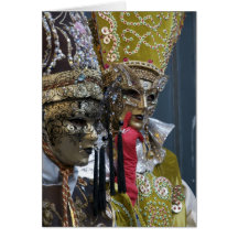Venedig-Karneval Grußkarten
