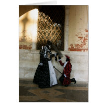Venedig-Karneval VIII Grußkarte